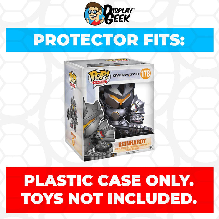Pop Protector for 6 inch Reinhardt #178 Super Funko Pop - for just $13.99! 