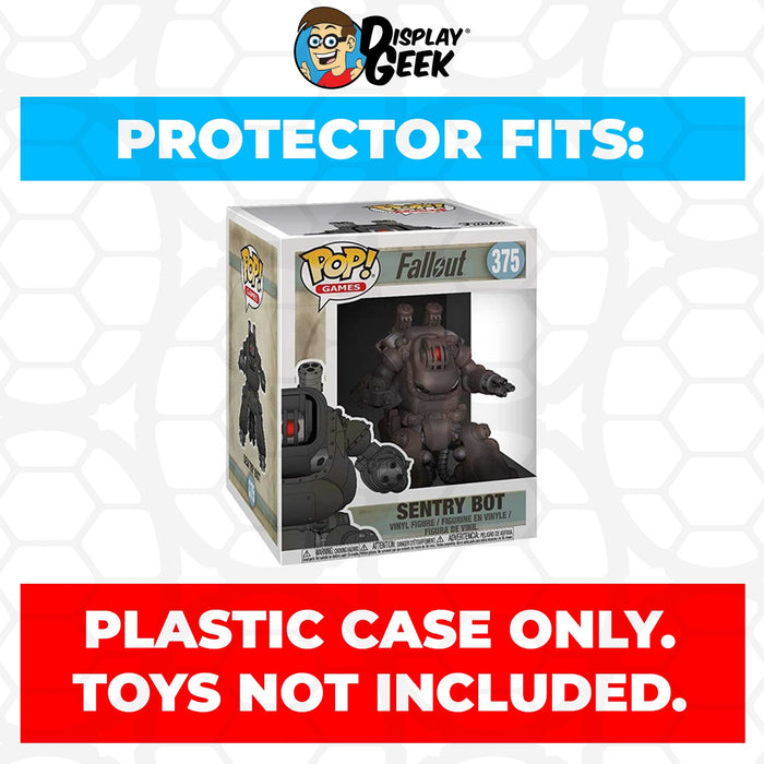 Pop Protector for 6 inch Sentry Bot #375 Super Funko Pop - Just $13.99! Shop now at Retro Gaming of Denver