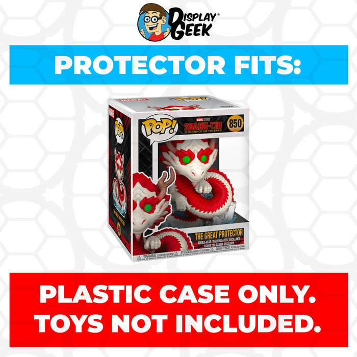 Pop Protector for 6 inch Shang-Chi The Great Protector #850 Super Size Funko Pop - Just $13.99! Shop now at Retro Gaming of Denver