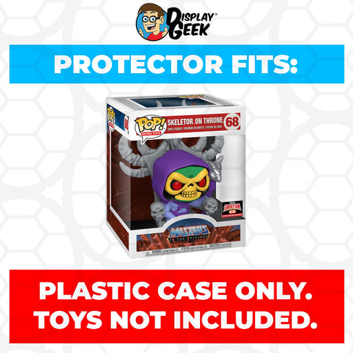 Pop Protector for 6 inch Skeletor on Throne #68 Super Funko Pop - Just $13.99! Shop now at Retro Gaming of Denver