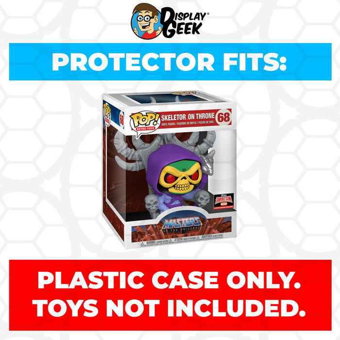 Pop Protector for 6 inch Skeletor on Throne #68 Super Funko Pop - Just $13.99! Shop now at Retro Gaming of Denver