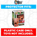 Pop Protector for 6 inch Stay Puft Marshmallow Angry Pink #109 Super Funko Pop - for just $13.99! 