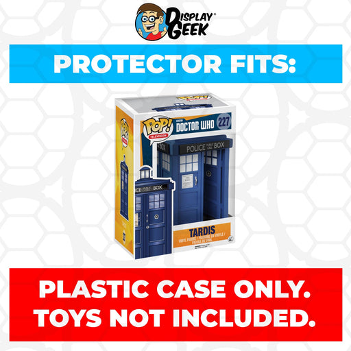 Pop Protector for 6 inch TARDIS #227 Super Funko Pop - Just $13.99! Shop now at Retro Gaming of Denver