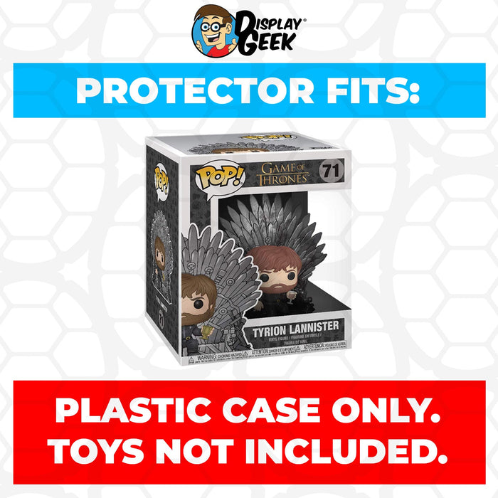 Pop Protector for 6 inch Iron Throne NYCC #38 Super Funko Pop - Just $13.99! Shop now at Retro Gaming of Denver