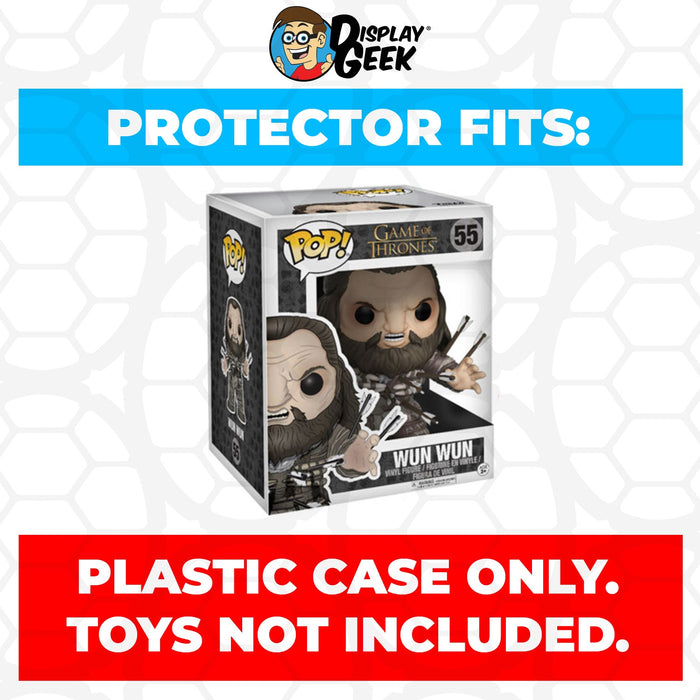 Pop Protector for 6 inch Wun Wun #55 Super Funko Pop - Just $13.99! Shop now at Retro Gaming of Denver