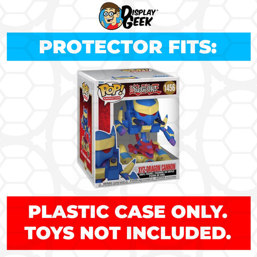 Pop Protector for 6 inch Yu-Gi-Oh! XYZ-Dragon Cannon #1456 Super Size Funko Pop - Just $13.99! Shop now at Retro Gaming of Denver