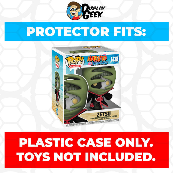 Pop Protector for 6 inch Zetsu #1438 Super Size Funko Pop - Just $13.99! Shop now at Retro Gaming of Denver