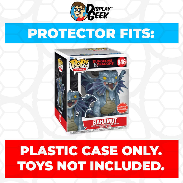Pop Protector for 6 inch Bahamut #946 Super Size Funko Pop - for just $13.99! 