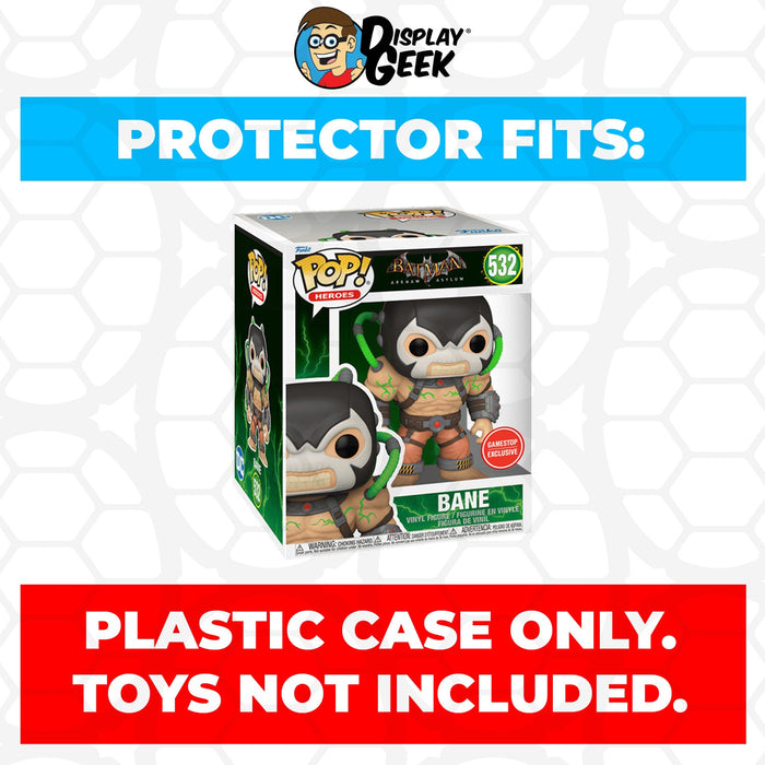 Pop Protector for 6 inch Bane #532 Super Size Funko Pop - for just $13.99! 