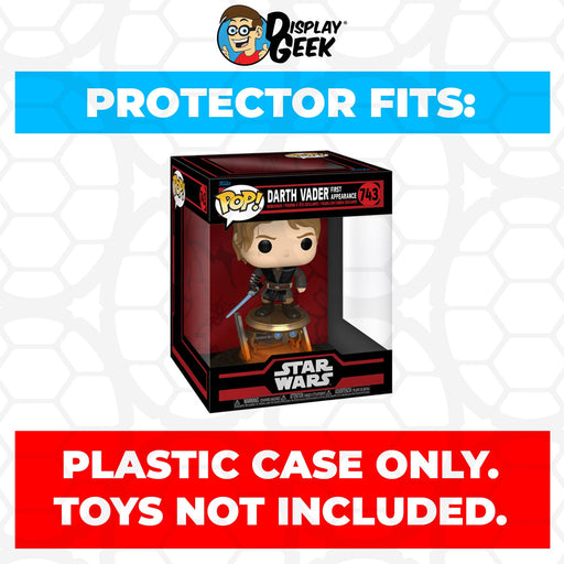 Pop Protector for Funko Pop 6 inch Darth Vader First Appearance #743 Super Size Box - for just $13.99! 