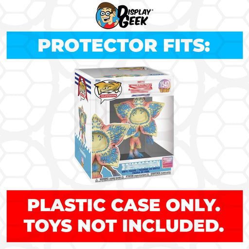 Pop Protector for 6 inch Demogorgon Scoops Ahoy #1547 Super Size Funko Pop - for just $13.99! 