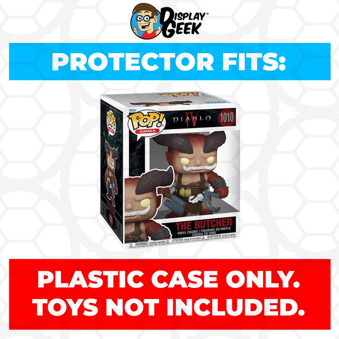 Pop Protector for 6 inch Diablo IV The Butcher #1010 Super Size Funko Pop - Just $13.99! Shop now at Retro Gaming of Denver