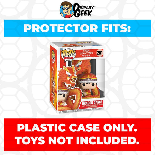 Pop Protector for 6 inch Dragon Dance #261 Super Size Funko Pop - Just $13.99! Shop now at Retro Gaming of Denver