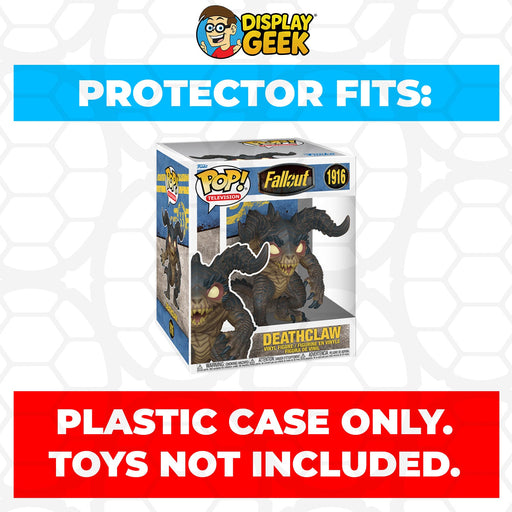Pop Protector for Funko Pop 6 inch Fallout - Deathclaw #1916 Super Size Box - for just $13.99! 
