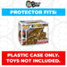 Pop Protector for 6 inch Sleeping King Ghidorah #1953 Super Size Funko Pop - for just $13.99! 