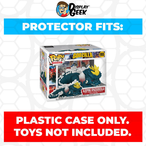 Pop Protector for 6 inch Sleeping Spacegodzilla #1955 Super Size Funko Pop - for just $13.99! 