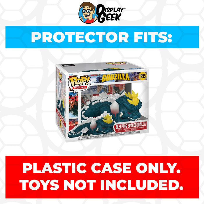Pop Protector for 6 inch Sleeping Spacegodzilla #1955 Super Size Funko Pop - for just $13.99! 