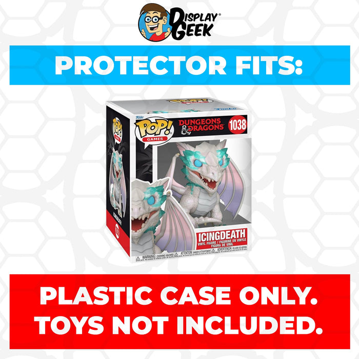 Pop Protector for 6 inch Icingdeath #1038 Super Size Funko Pop - for just $13.99! 