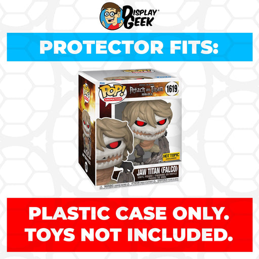 Pop Protector for 6 inch Jaw Titan Falco #1619 Super Funko Pop - Just $13.99! Shop now at Retro Gaming of Denver