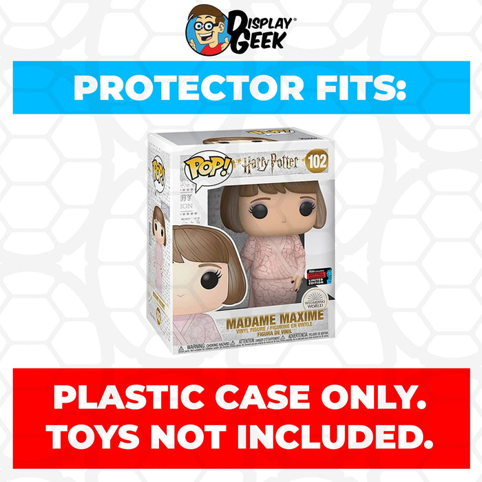 Pop Protector for 6 inch Madame Maxime Yule Ball NYCC #102 Super Size Funko Pop - for just $13.99! 