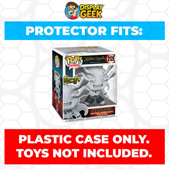 Pop Protector for Funko Pop 6 inch Mahoraga #2128 Super Size Box - for just $13.99! 