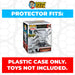 Pop Protector for Funko Pop 6 inch Mahoraga #2128 Super Size Box - for just $13.99! 