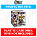 Pop Protector for 6 inch Ninja Megazord Metallic Super Size #1783 Funko Pop - for just $13.99! 