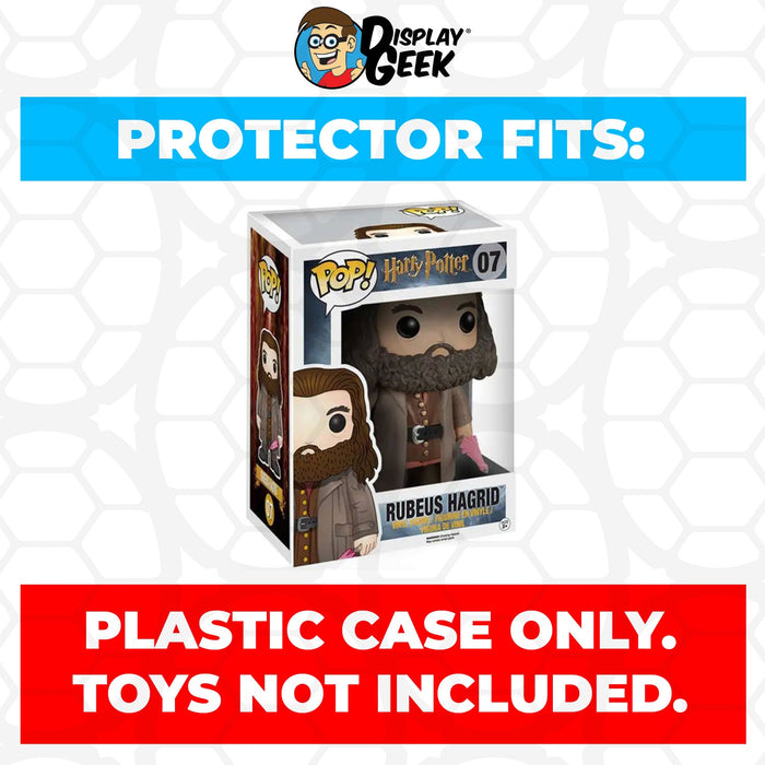 Pop Protector for 6 inch Rubeus Hagrid #07 Super Size Funko Pop - for just $13.99! 