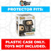 Pop Protector for Funko Pop 6 inch Rubeus Hagrid in Animal Pelt Outfit #171 Super Size Box - for just $13.99! 