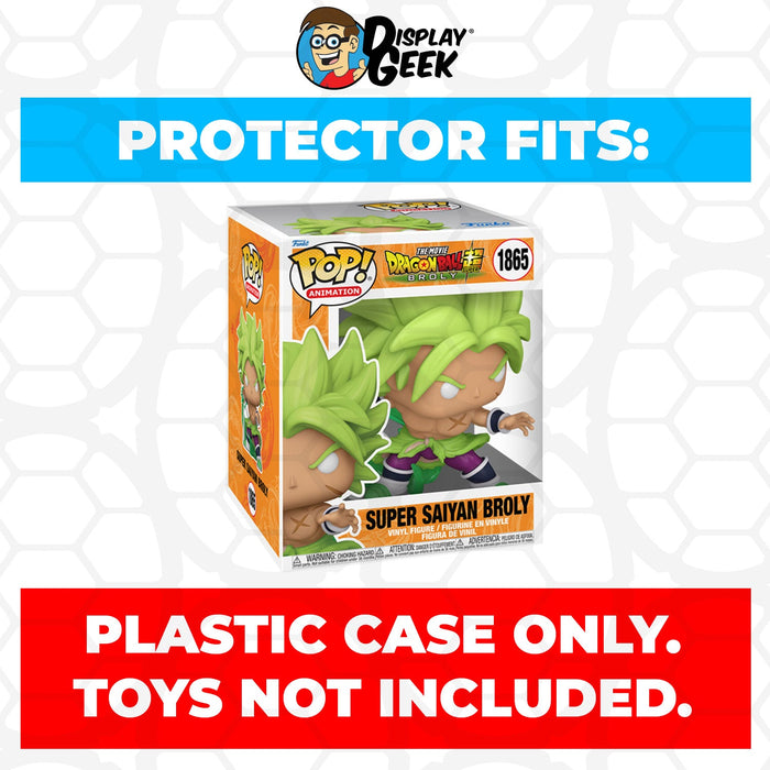 Pop Protector for 6 inch Super Saiyan Broly #1865 Super Size Funko Pop - for just $13.99! 