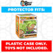 Pop Protector for 6 inch Super Saiyan Broly #1865 Super Size Funko Pop - for just $13.99! 