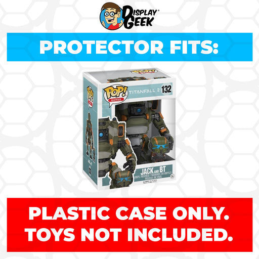 Pop Protector for 6 inch Titanfall 2 Jack and BT #132 Super Size Funko Pop - for just $13.99! 