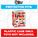 Pop Protector for 6 inch Wu Shi Red & Gold SDCC #149 Super Size Funko Pop - for just $13.99! 