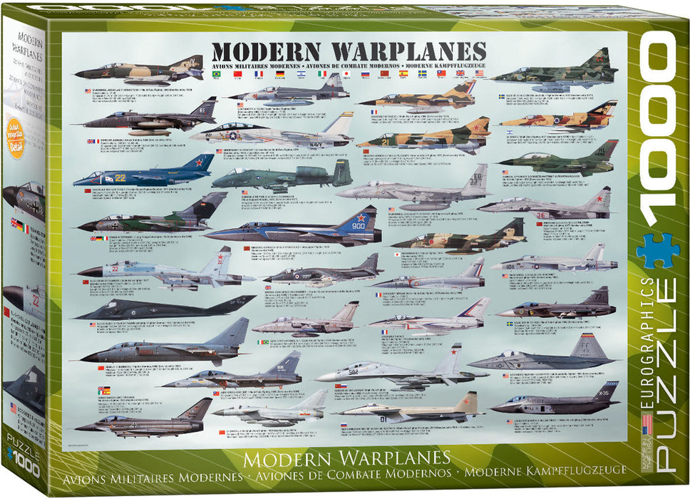 Puzzle: History of Aviation  -  Modern Warplanes - for just $19.99! 