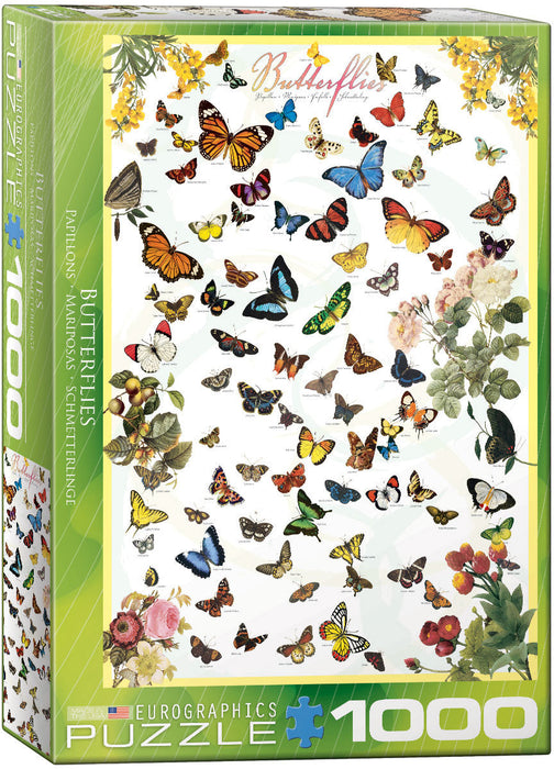 Puzzle: Animal Charts - Butterflies - for just $19.99! 