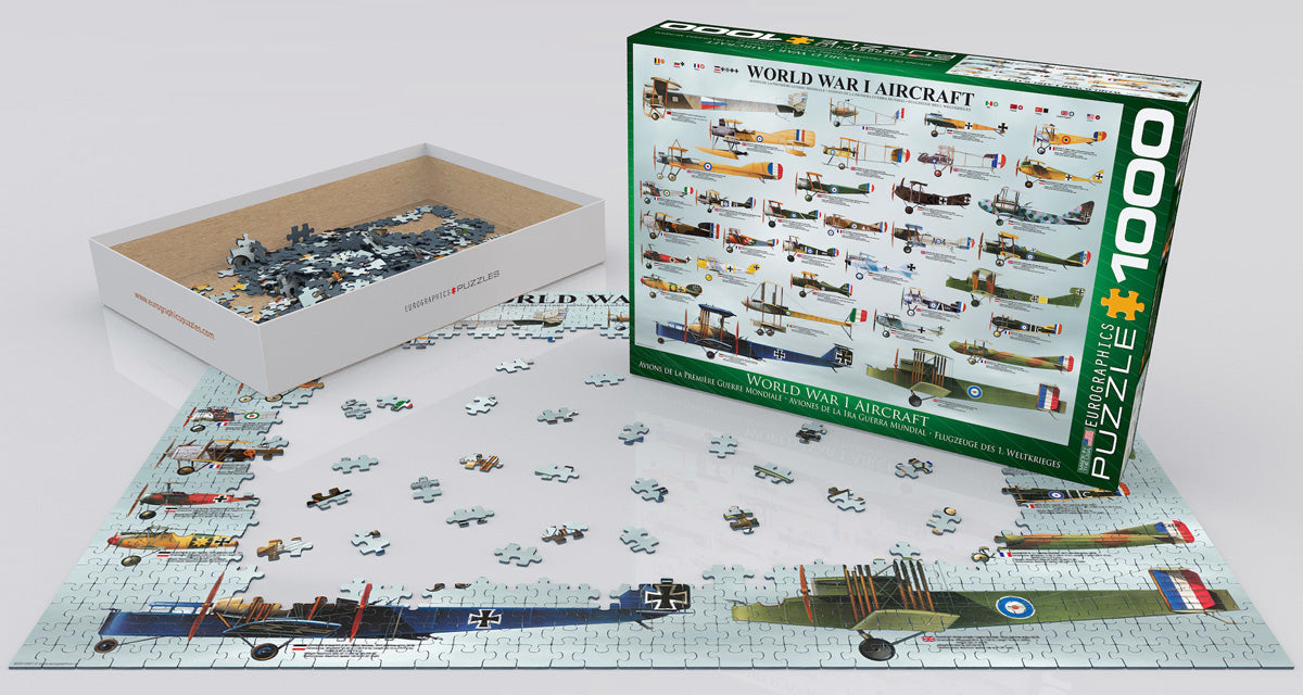 Puzzle: Sea & Land Transportation - World War I Aircraft - for just $19.99! 
