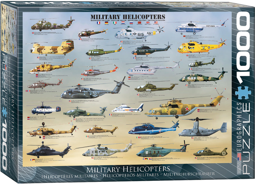 Puzzle: Sea & Land Transportation - Military Helicopters - for just $19.99! 