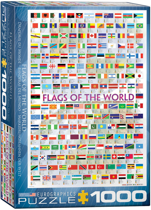 Puzzle: Maps & Flags - Flags of the World - for just $19.99! 