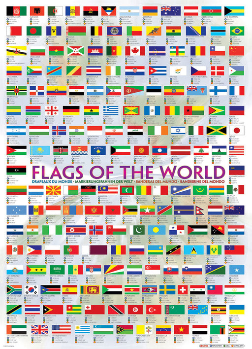 Puzzle: Maps & Flags - Flags of the World - for just $19.99! 