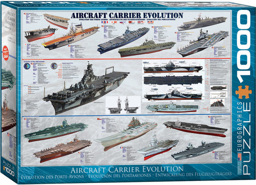 Puzzle: Sea & Land Transportation - Aircraft Carrier Evolution - for just $19.99! 