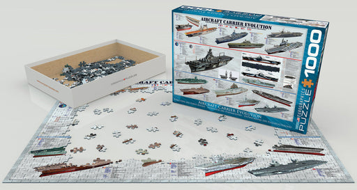 Puzzle: Sea & Land Transportation - Aircraft Carrier Evolution - for just $19.99! 