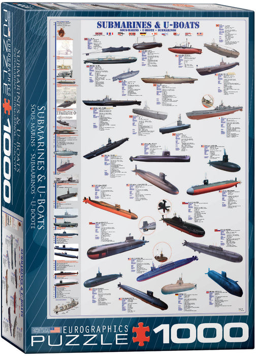 Puzzle: Sea & Land Transportation - Submarines & U-Boats - for just $19.99! 