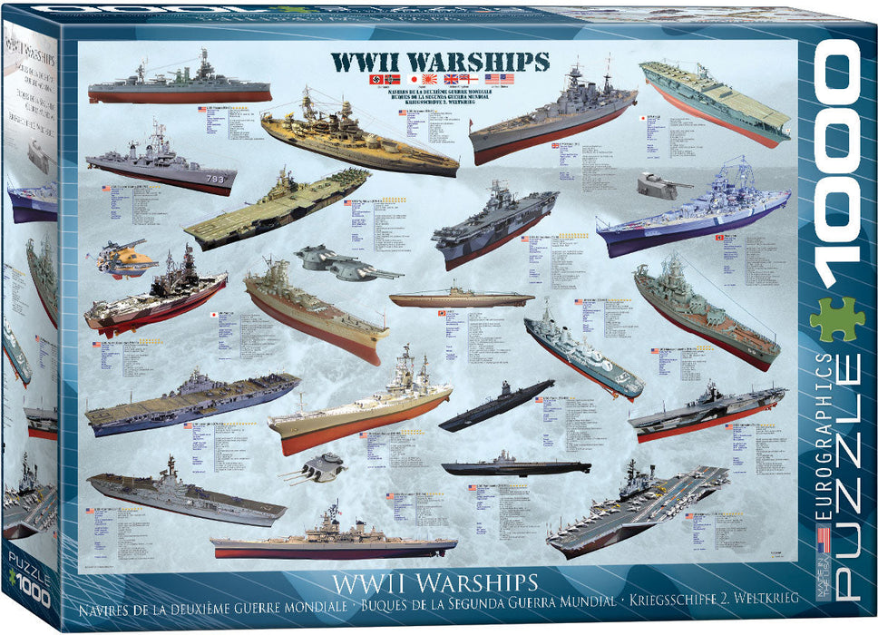 Puzzle: Sea & Land Transportation - WWII War Ships - for just $19.99! 