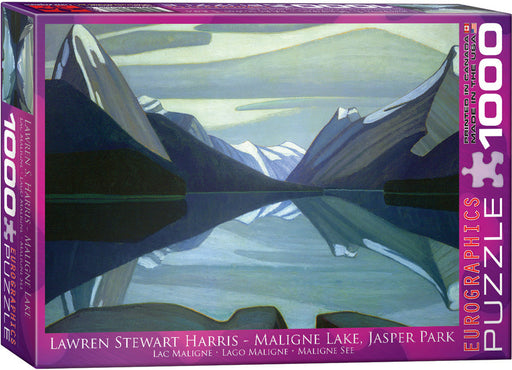 Puzzle: Fine Art Masterpieces - Maligne Lake Jasper Park by Lawren Stewart Harris - for just $19.99! 