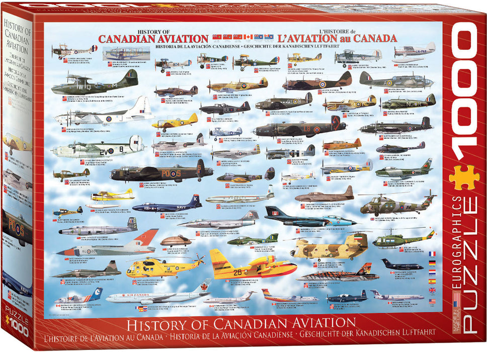 Puzzle: Sea & Land Transportation - History of Canadian Aviation - for just $19.99! 