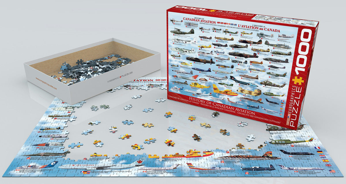 Puzzle: Sea & Land Transportation - History of Canadian Aviation - for just $19.99! 