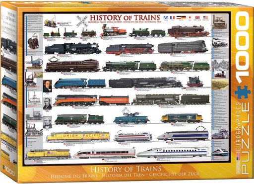 Puzzle: Sea & Land Transportation - History of Trains - for just $19.99! 