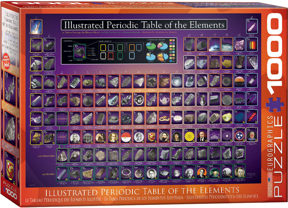 Puzzle: History & General Interest - Illustrated Periodic Table of the Elements - for just $19.99! 