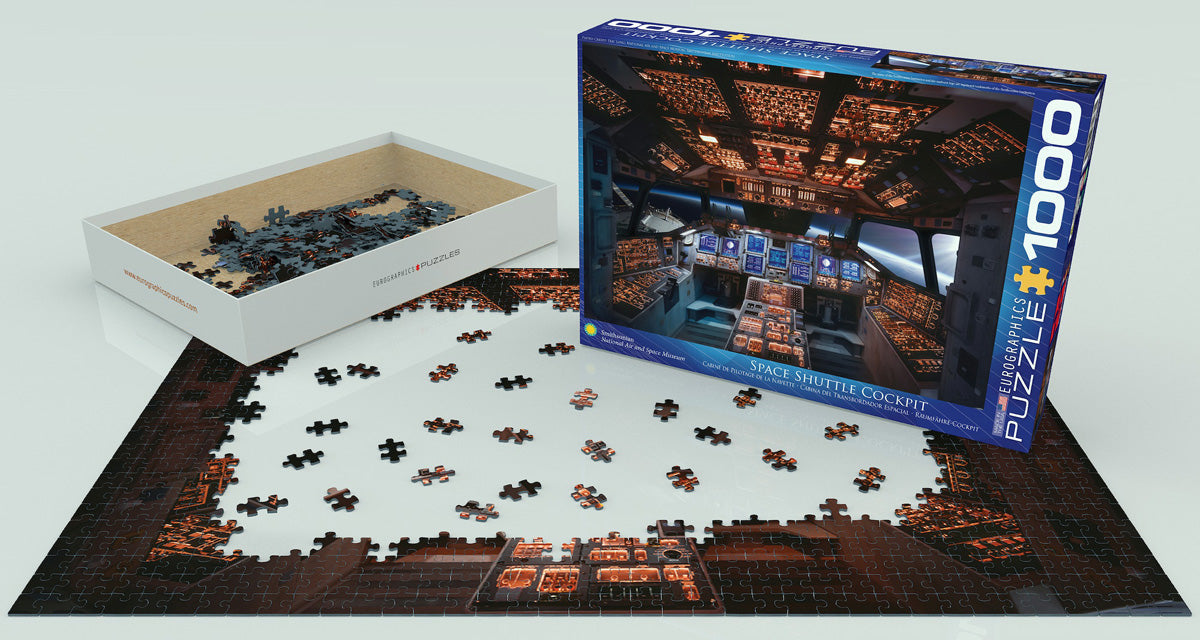 Puzzle: Space Exploration - Space Shuttle Cockpit - for just $19.99! 
