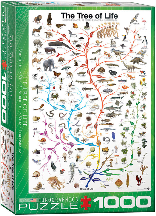 Puzzle: Natural History Charts - The Tree of Life - for just $19.99! 